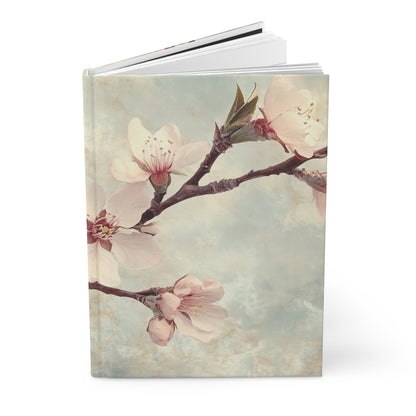 Blossoms Bring Serenity Art Print Hardcover Journal
