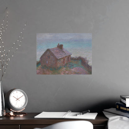 The Customs House at Varengeville - Monet Fine Art Poster