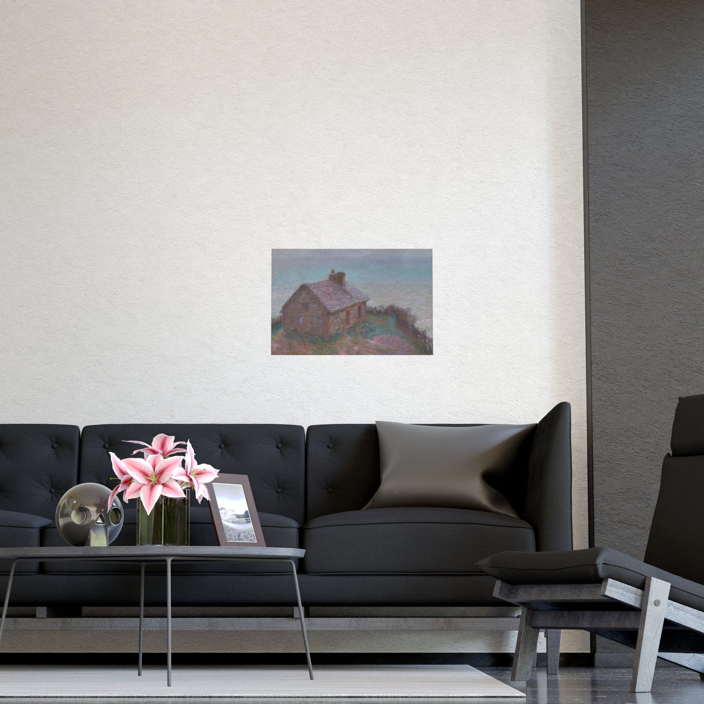 The Customs House at Varengeville - Monet Fine Art Poster