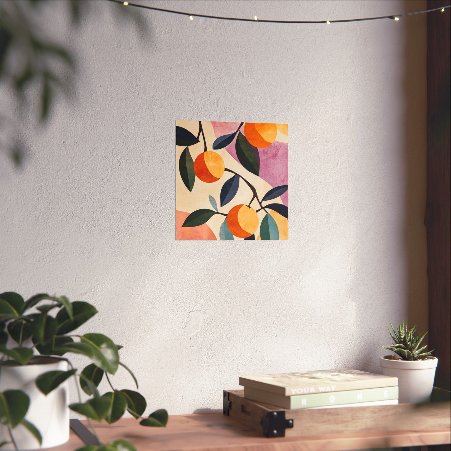 Orange Delight Botanical Fine Art Print