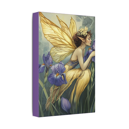 Iris You Were Here - Flowers & Fairies Collection - Fine Art Print on Canvas