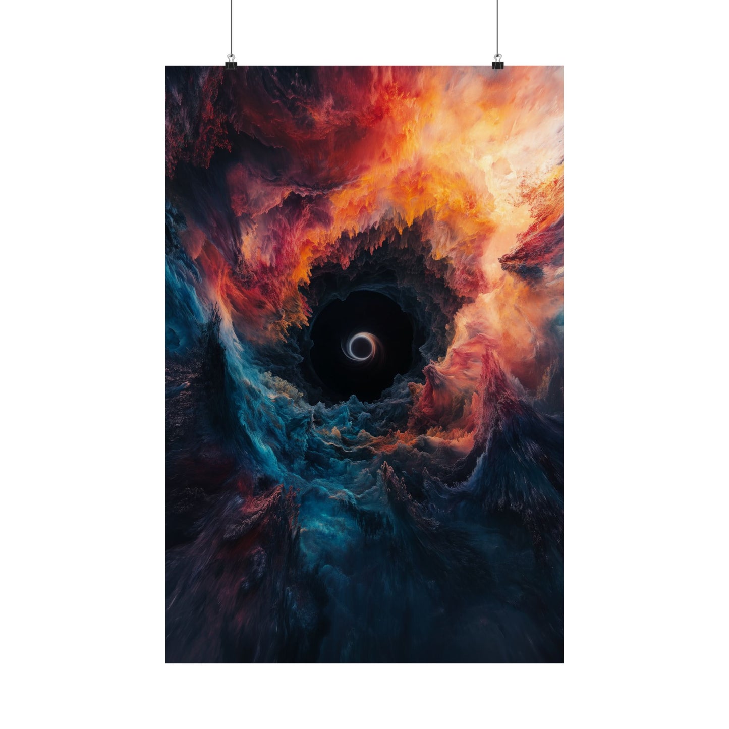 Cosmic Dance - Event Horizon - Fine Art Print - Eye-Catching Wall Art for Space Lovers - Space Poster