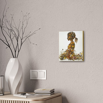 Summers Gone By - Wildflowers Fine Art Print on Canvas