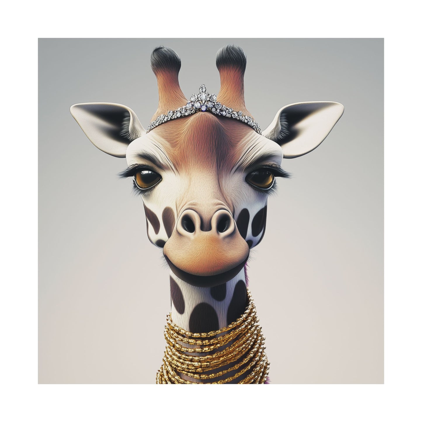 Adventure Awaits - His & Hers Giraffe Fine Art Prints (A) - Whimsical Animals - Home Décor - Wedding Gift