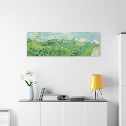 Vincent van Gogh - Green Wheat Fields Fine Art Canvas Print