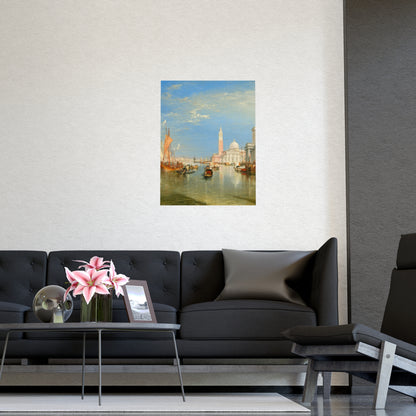Venice Dogana and San Giorgio Maggiore - Turner Fine Art Poster