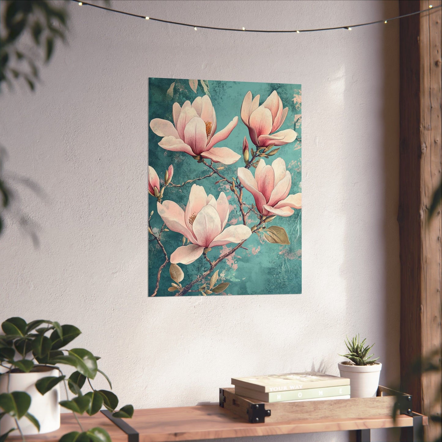Blossoming Branches Pink Fine Art Print