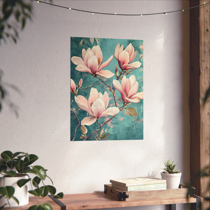 Blossoming Branches Pink Fine Art Print