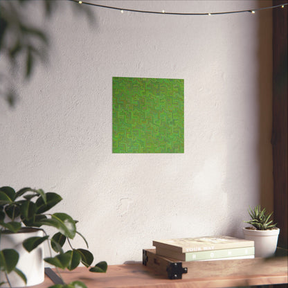 Circuit Board Art Print - Multi-color - Tech- Vertical Poster - Modern Wall Art