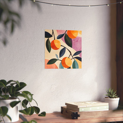 Orange Delight Botanical Fine Art Print