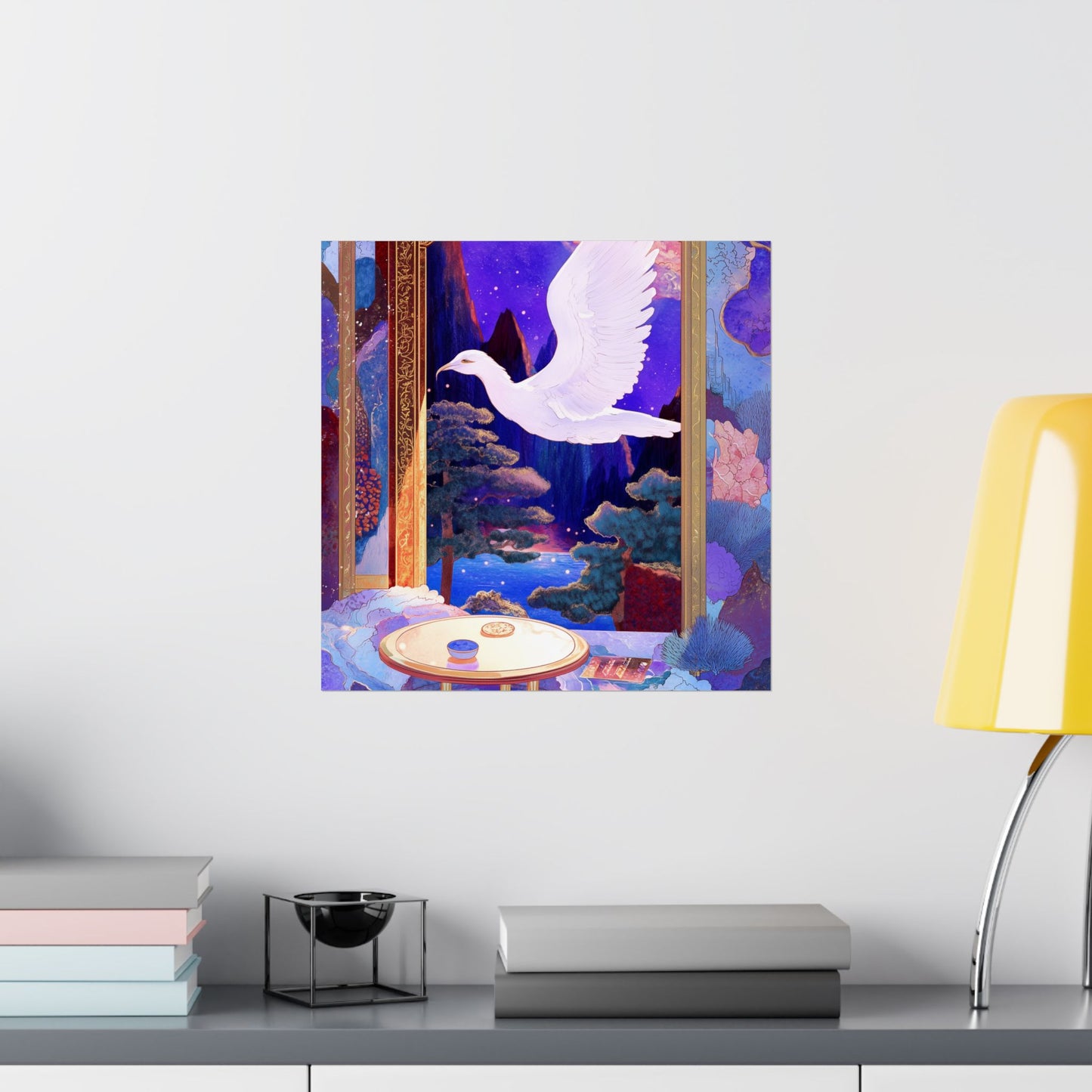 Into the Mystic Dove Messenger Fine Art Print