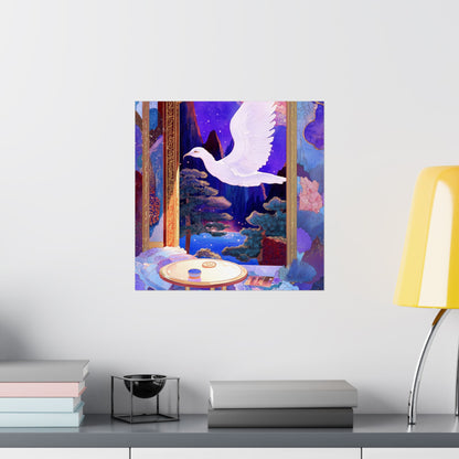 Into the Mystic Dove Messenger Fine Art Print