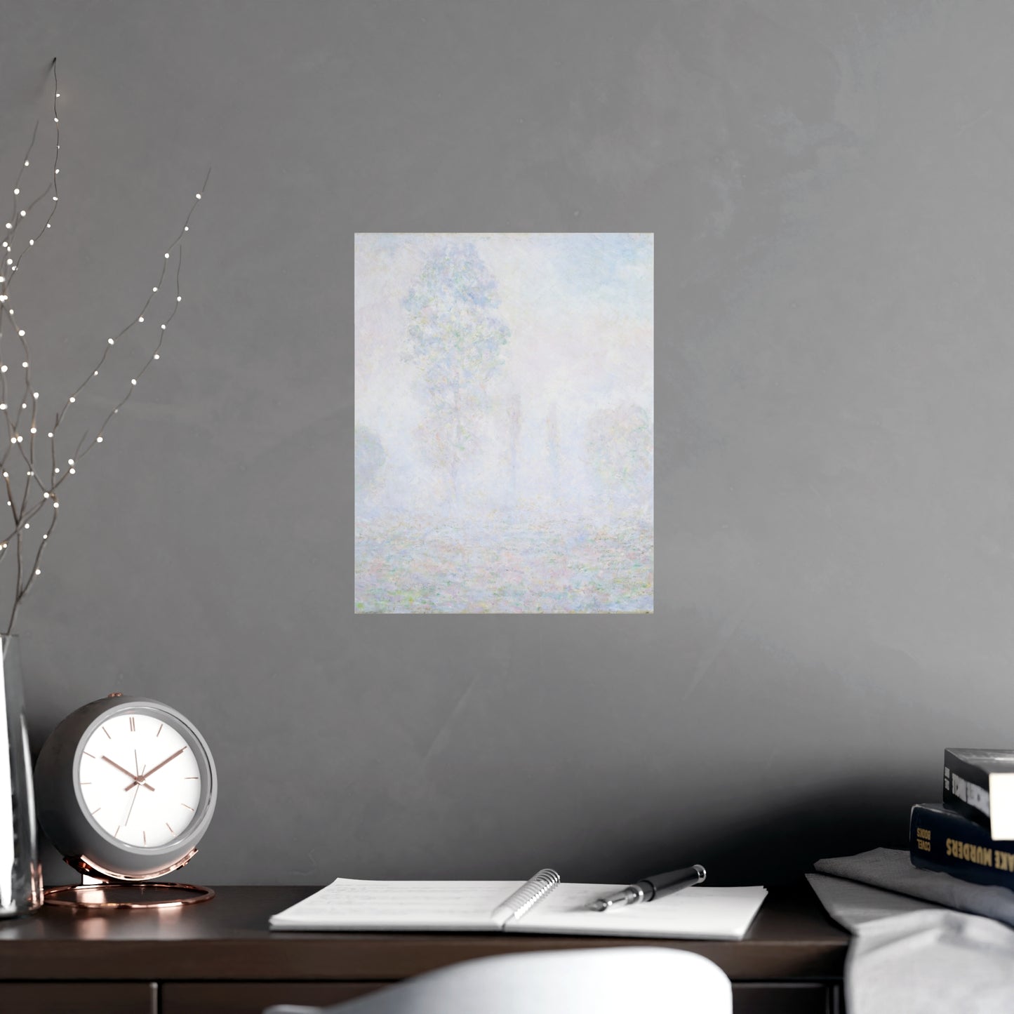 Morning Haze - Monet - Masterworks - Atmospheric Landscape Fine Art Poster