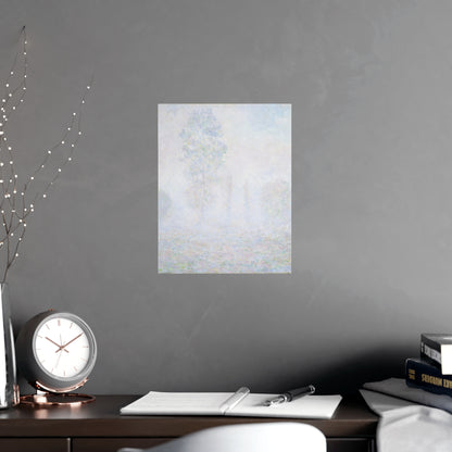 Morning Haze - Monet - Masterworks - Atmospheric Landscape Fine Art Poster