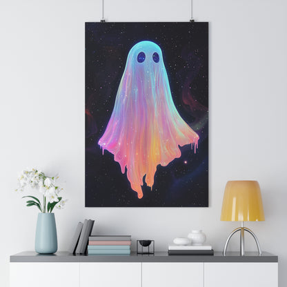 Cosmic Ghost Poster - Giclée Art Print