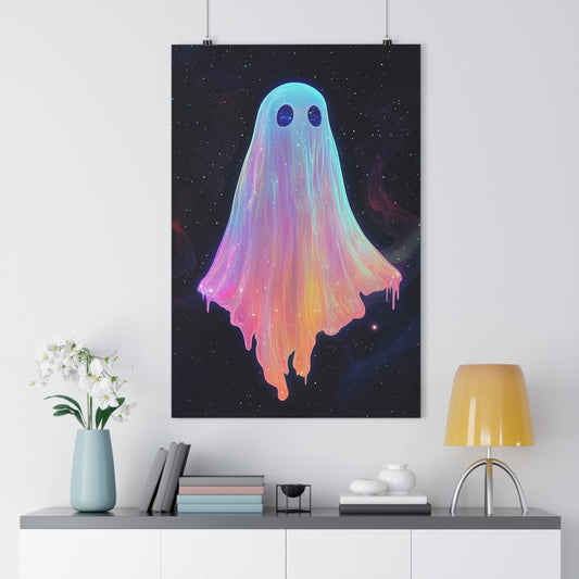 Cosmic Ghost Poster - Giclée Art Print