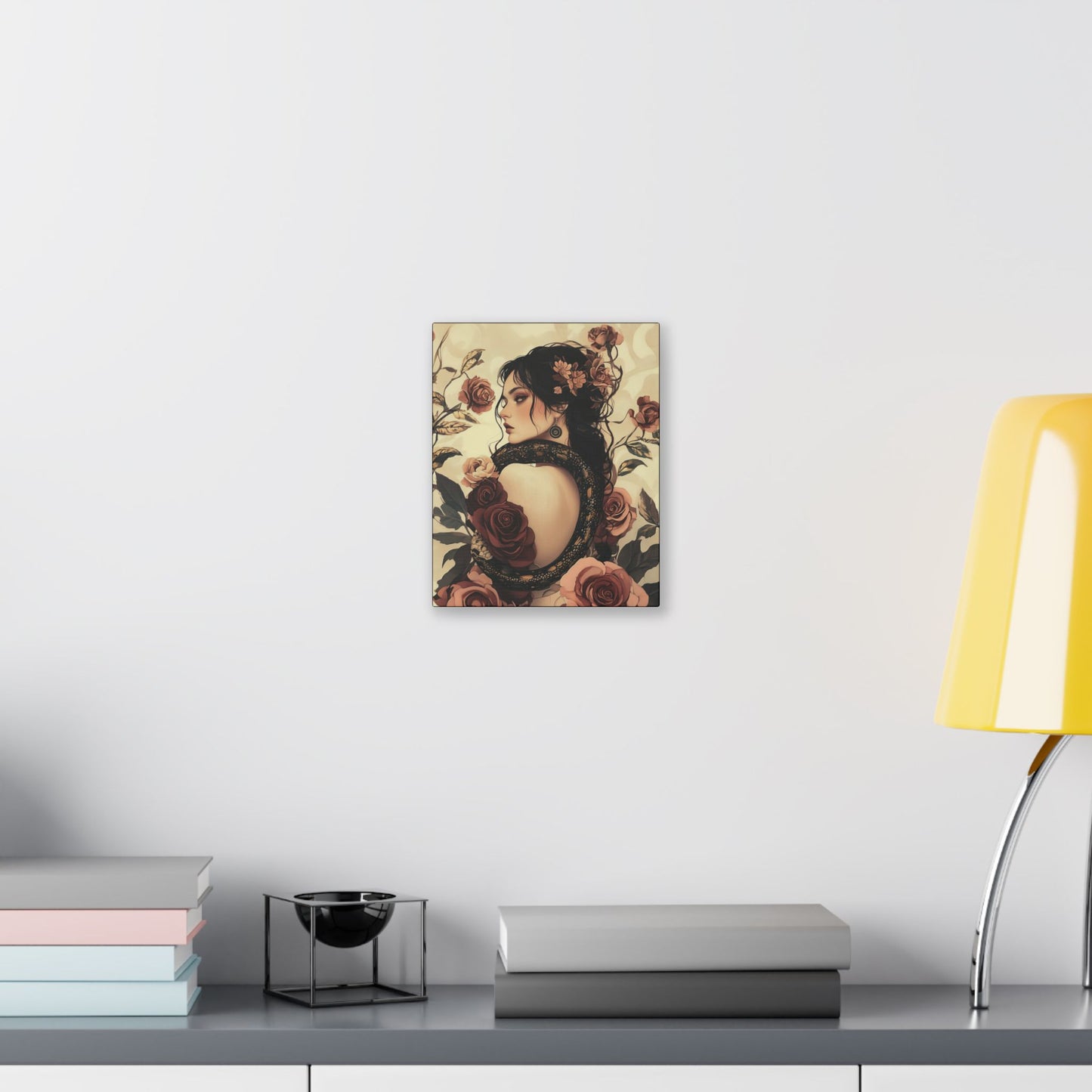 Never Look Back - Secret Garden Series - Fine Art Print on Canvas