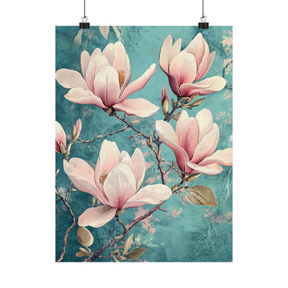 Blossoming Branches Pink Fine Art Print