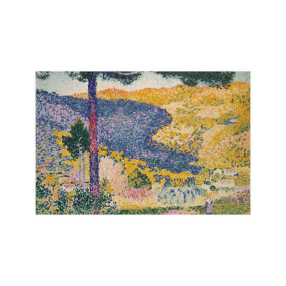 Valley with Fir Shade on the Mountain - Museum Collection - Fine Art Poster