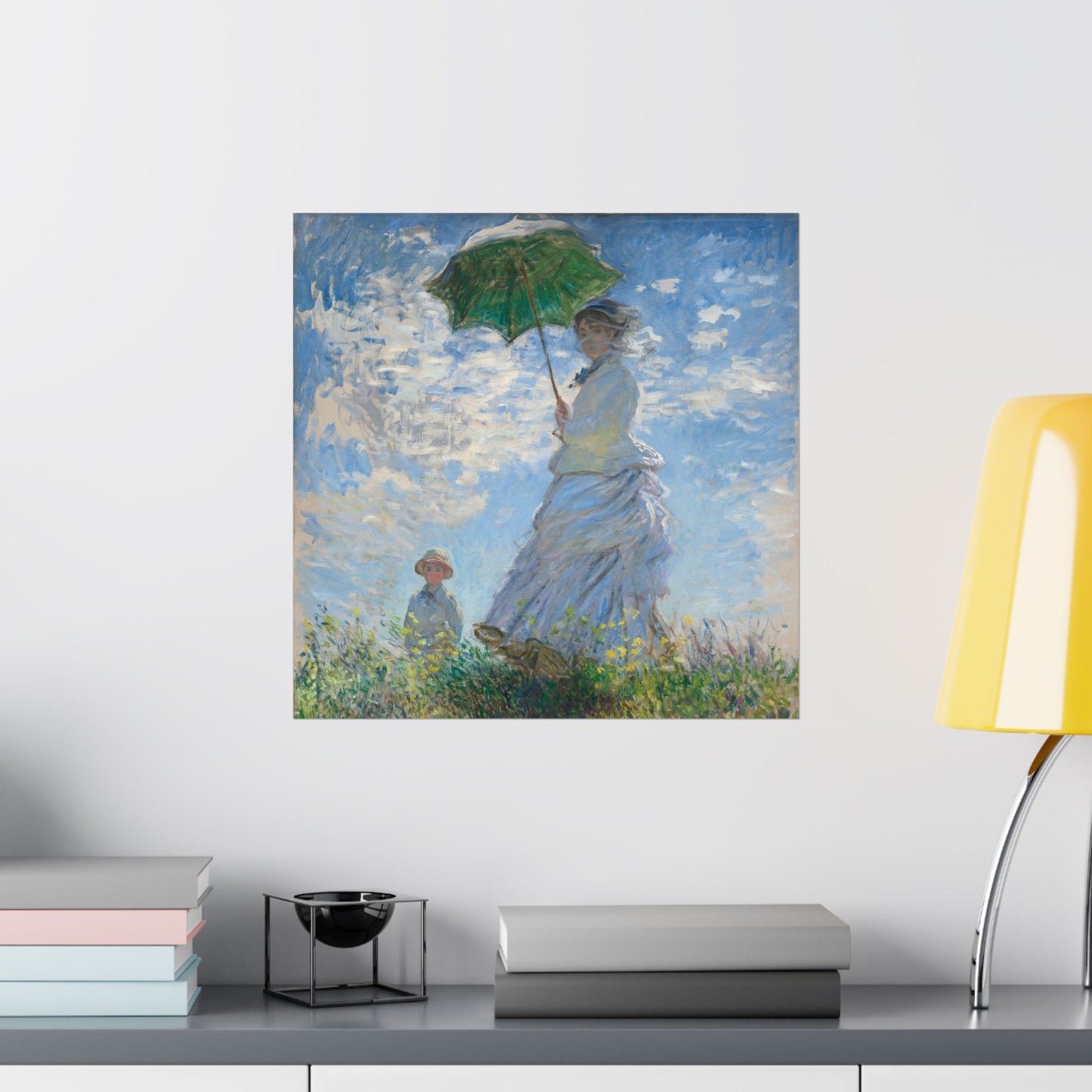 Claude Monet - Woman with a Parasol Fine Art Print
