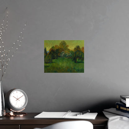 The Poet's Garden - Van Gogh Fine Art Poster