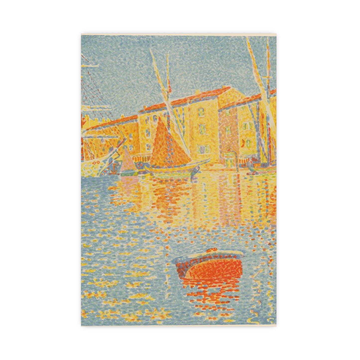 The Buoy La Bouee - Signac Fine Art Poster