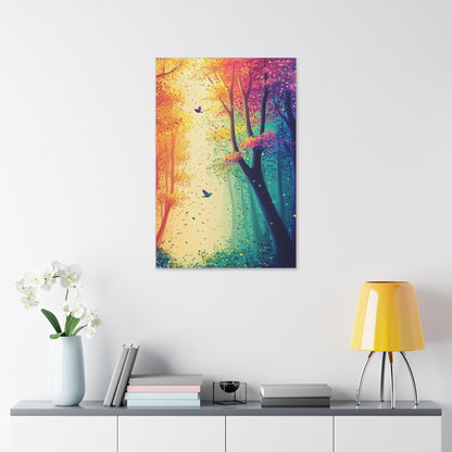 Enchanted Forest - Delight in Nature Series - Fine Art Print on Canvas