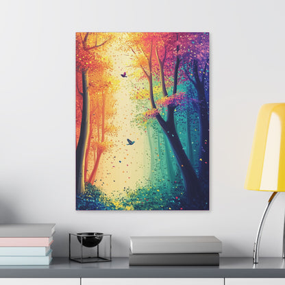 Enchanted Forest - Delight in Nature Series - Fine Art Print on Canvas