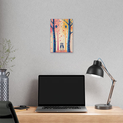 Little Love Birds - Delight in Nature Series - Fine Art Print on Canvas