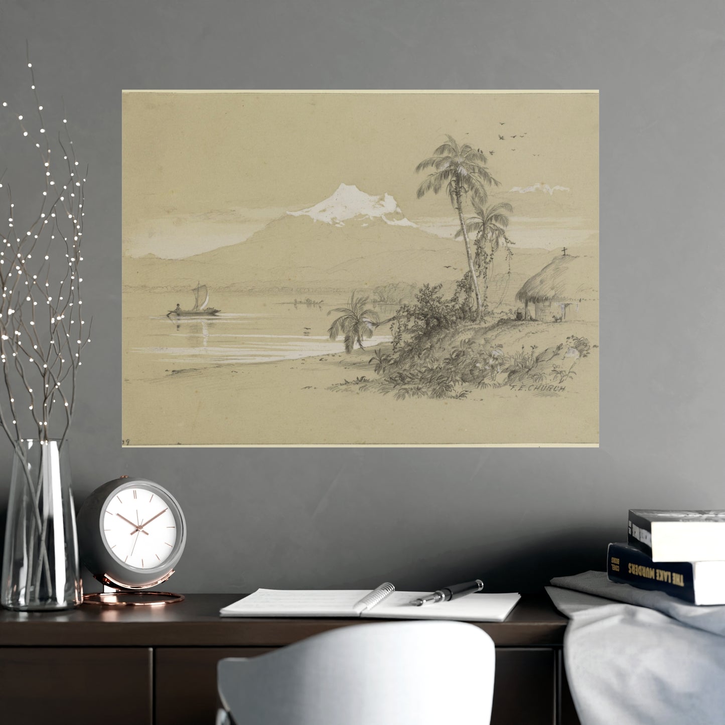 Magdalena River South America - Tropical Landscape Fine Art Poster