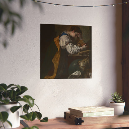 Melancholy by Domenico Feti Vintage Fine Art Print