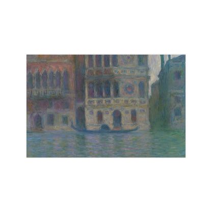 Venice Palazzo Dario - Monet Fine Art Poster