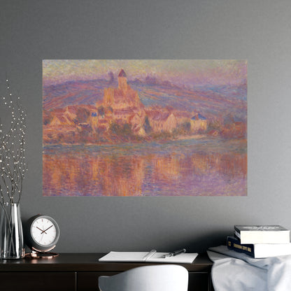 Vetheuil - Monet Village Landscape Fine Art Poster