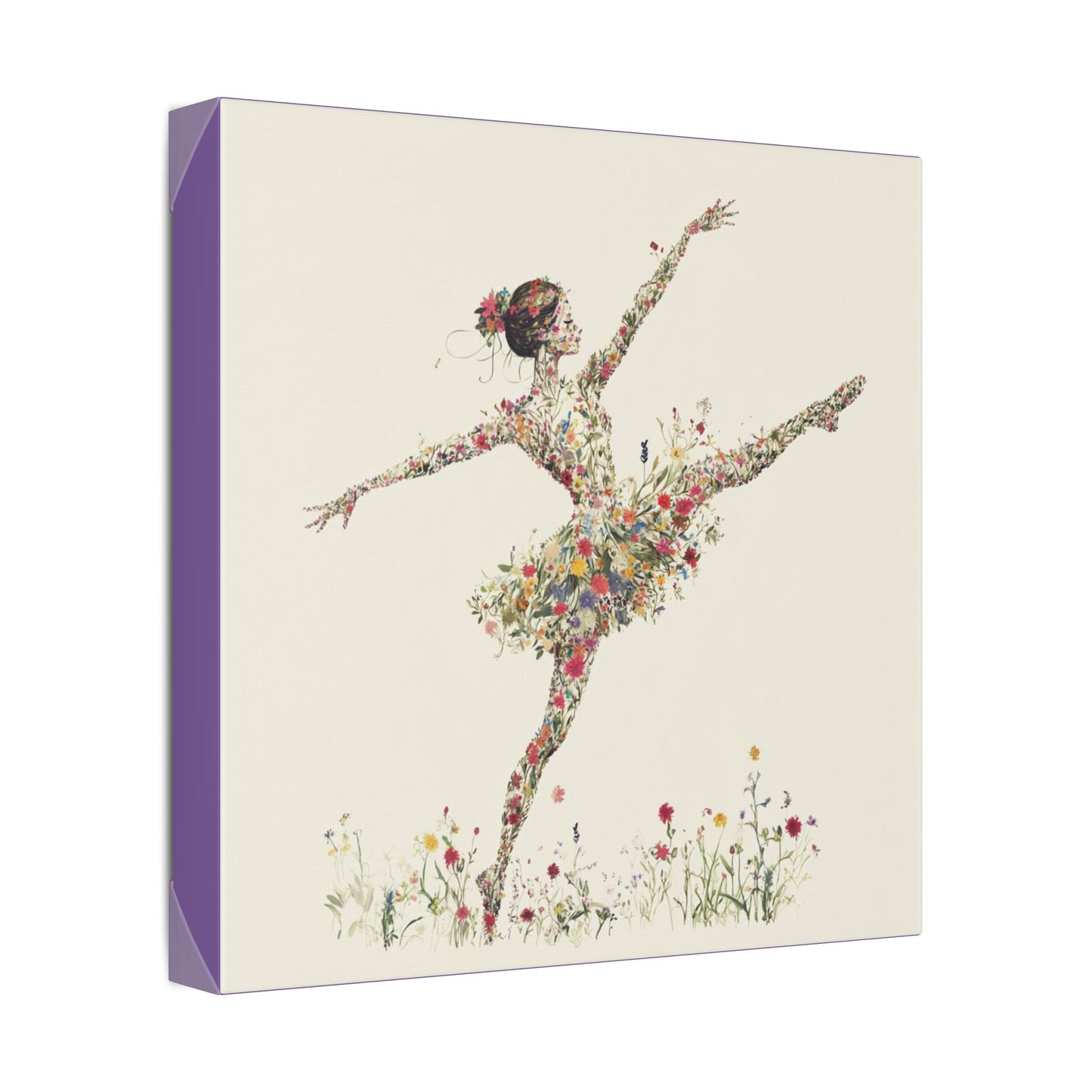 You Belong Among the Wild Flowers - Frolic - on Canvas