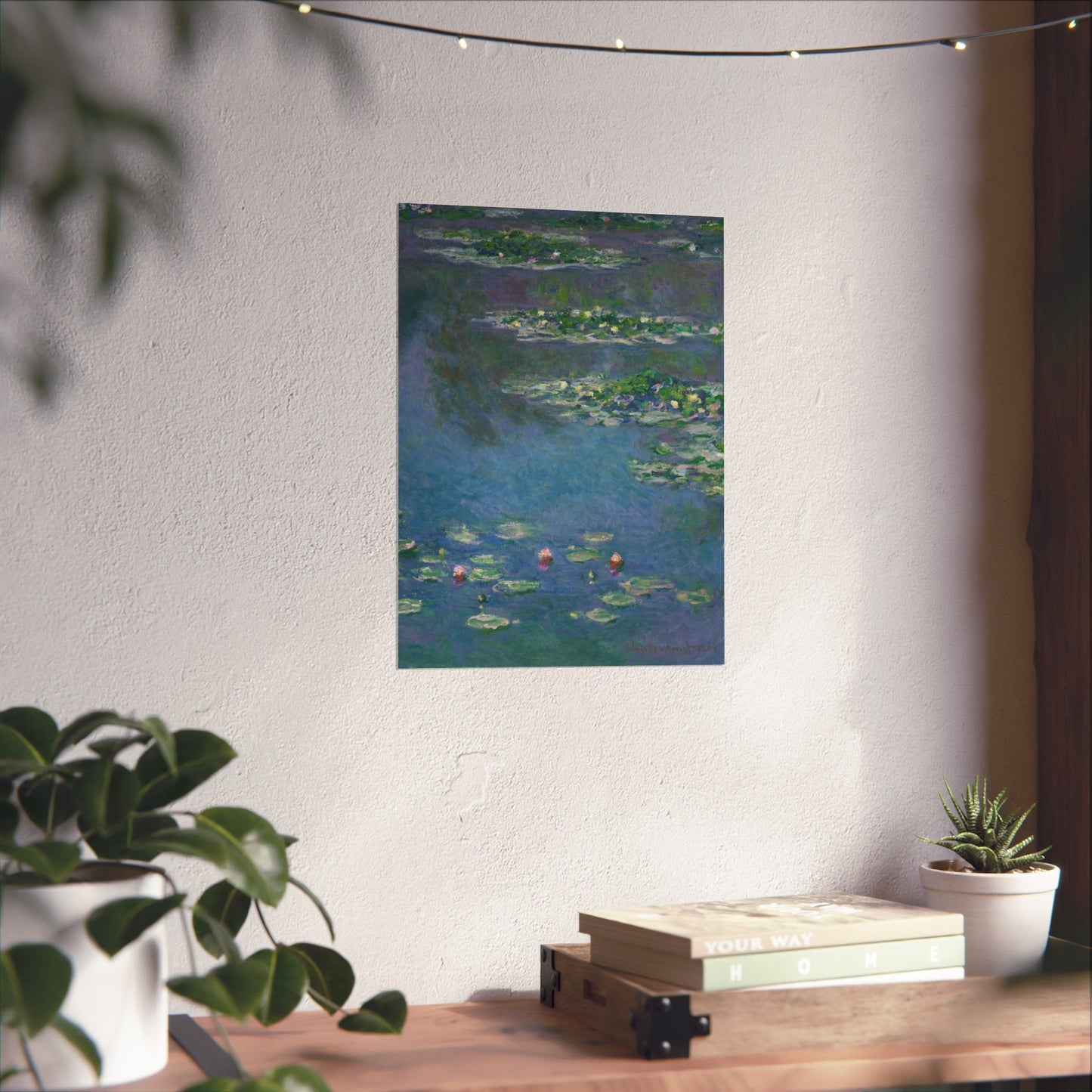 Claude Monet - Water Lilies Fine Art Print