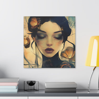 Up in Smoke - Secret Garden Series - Fine Art Print on Canvas