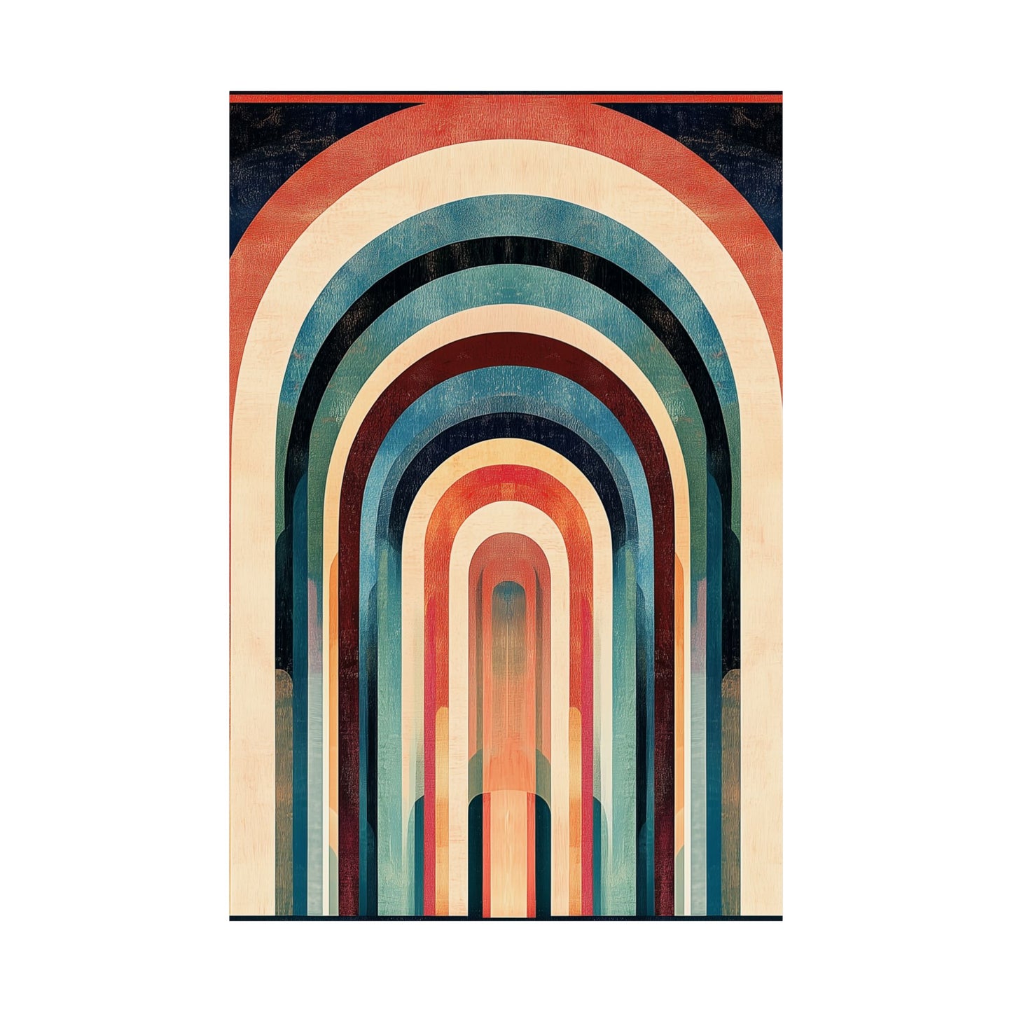 Doors of Perception Fine Art Print - Arches 11:11 - Bauhaus - Bohemian Wall Art - Modern Art - Matte Vertical Poster