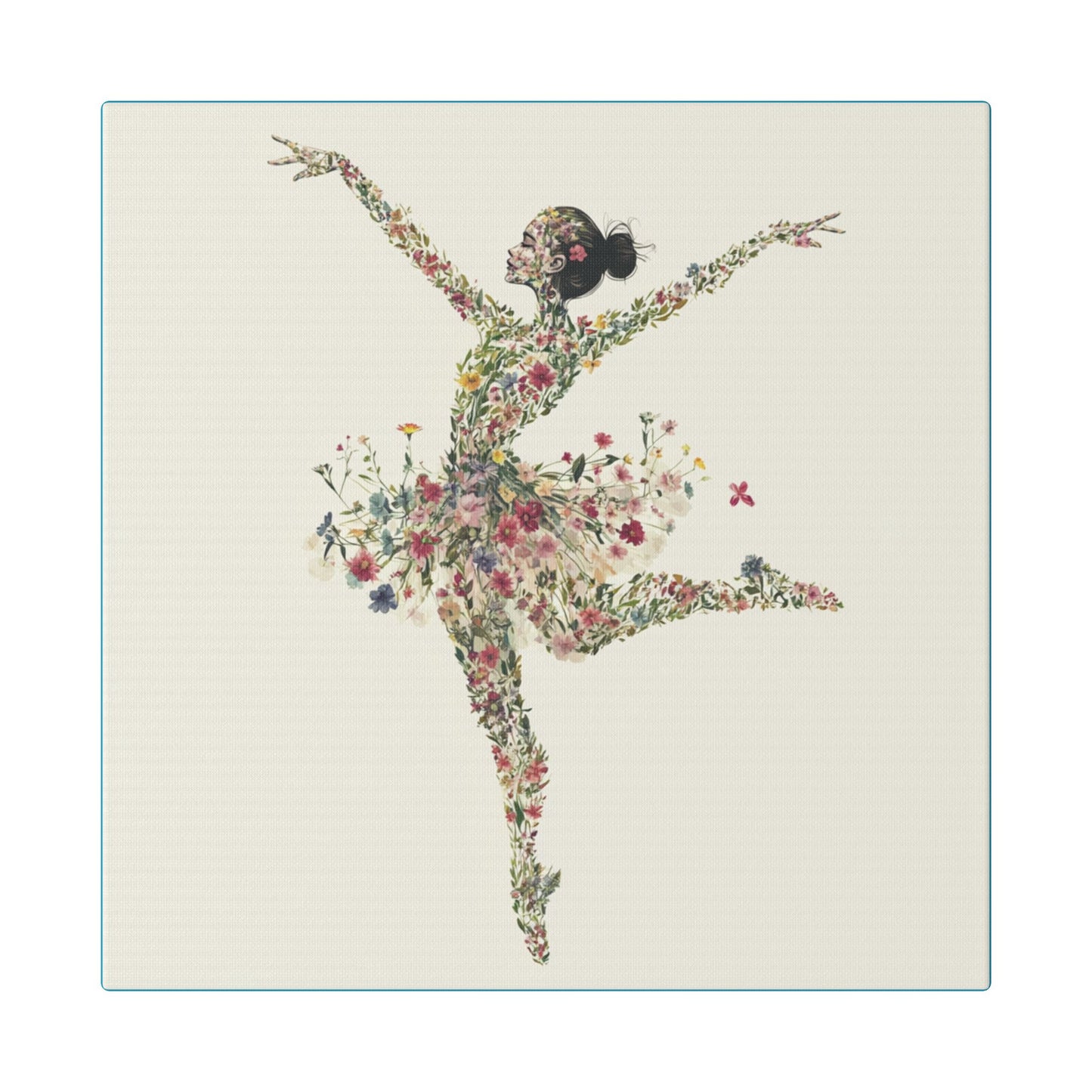You Belong Among the Wild Flowers - Sugar Plum Fairy - on Canvas