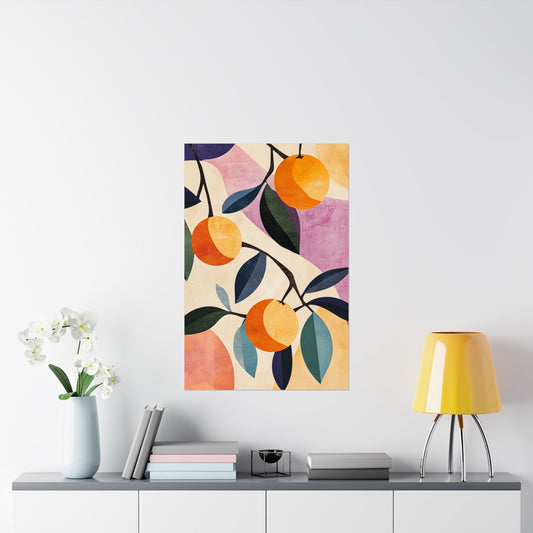 Orange Delight Botanical Fine Art Print
