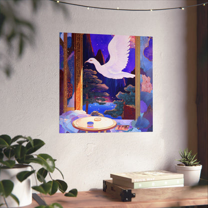 Into the Mystic Dove Messenger Fine Art Print