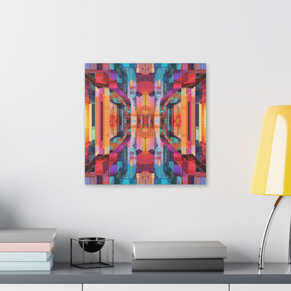 Glitch Origin - Fine Art Print on Canvas