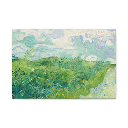 Vincent van Gogh - Green Wheat Fields Fine Art Canvas Print