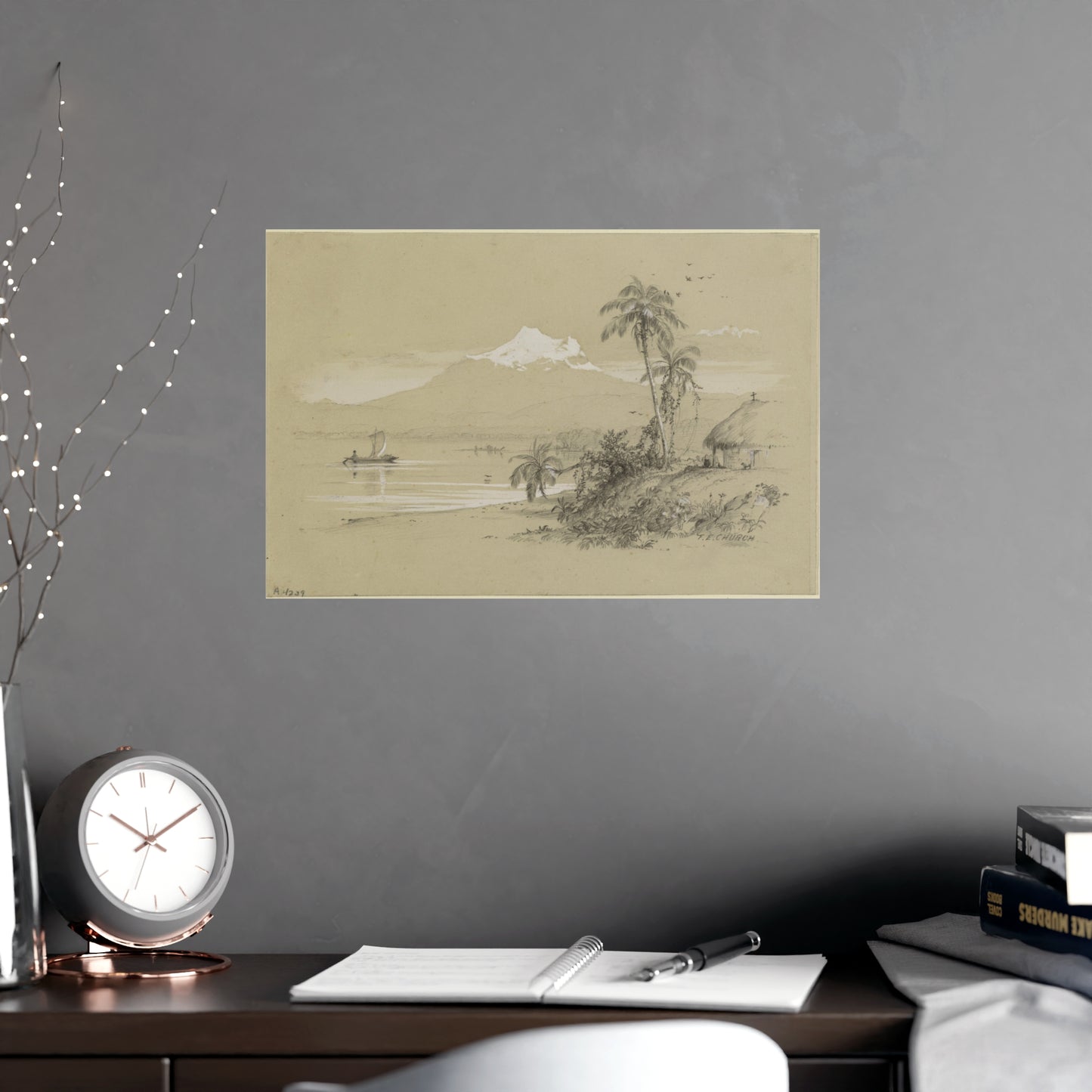 Magdalena River South America - Tropical Landscape Fine Art Poster