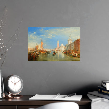 Venice Dogana and San Giorgio Maggiore - Turner Fine Art Poster