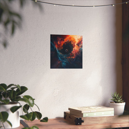 Cosmic Dance - Event Horizon - Fine Art Print - Eye-Catching Wall Art for Space Lovers - Space Poster