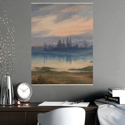Landscape near Strasbourg - European Pastoral Fine Art Poster
