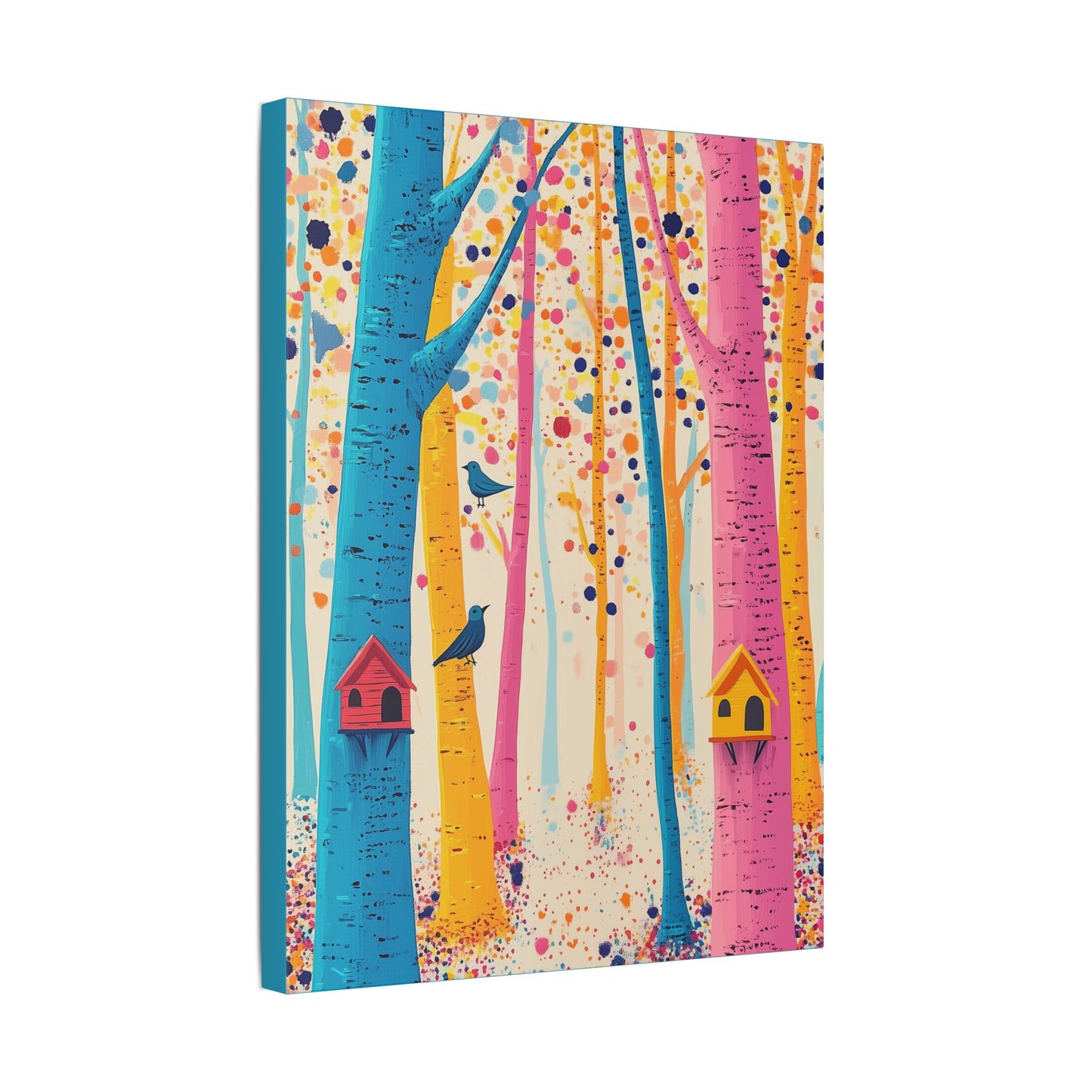 Here for the Birds - Delight in Nature Series - Fine Art Print on Canvas