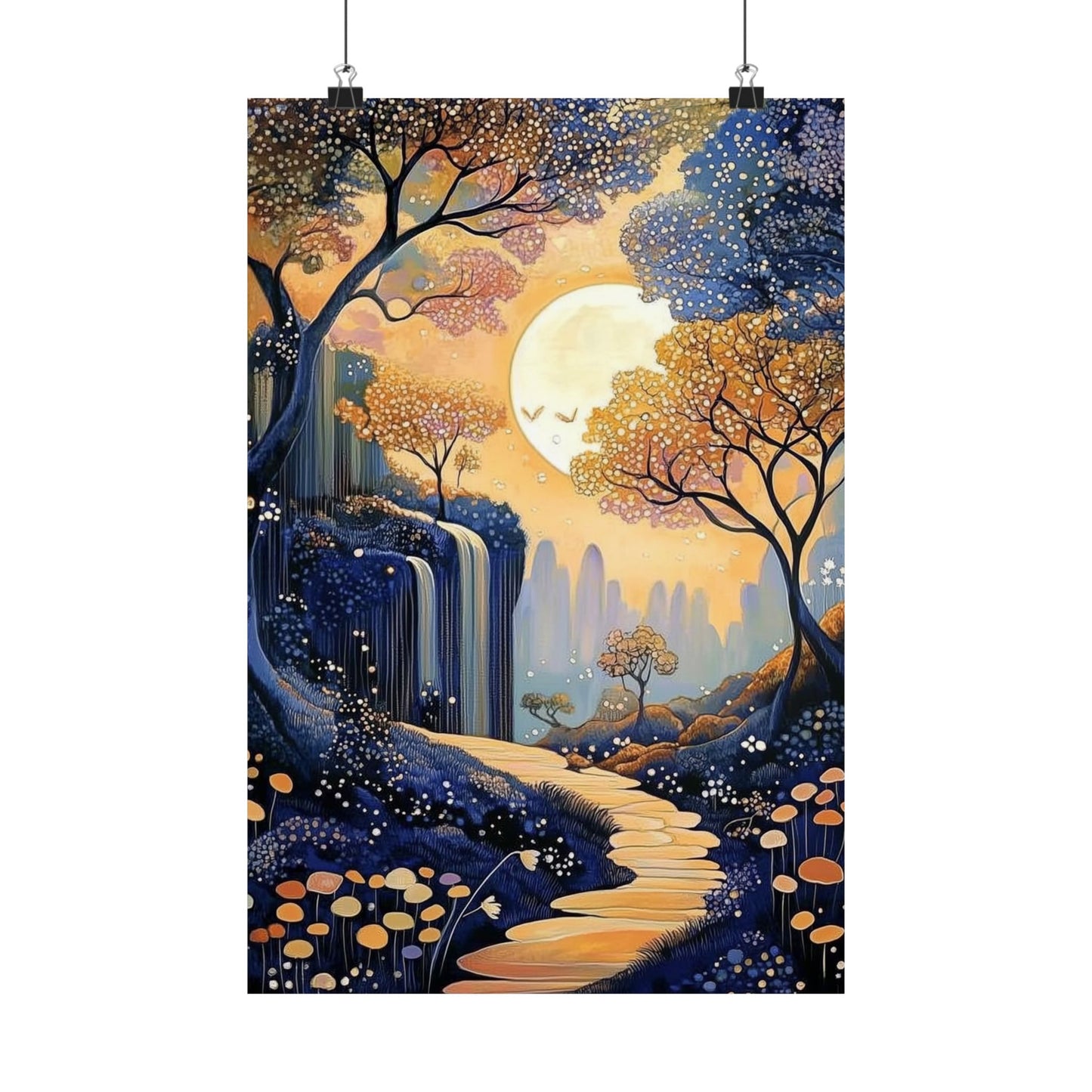 Enchanted Path Fine Art Print - Serene Scenes - Delight in Nature - Wall Art for Home Décor - Posters