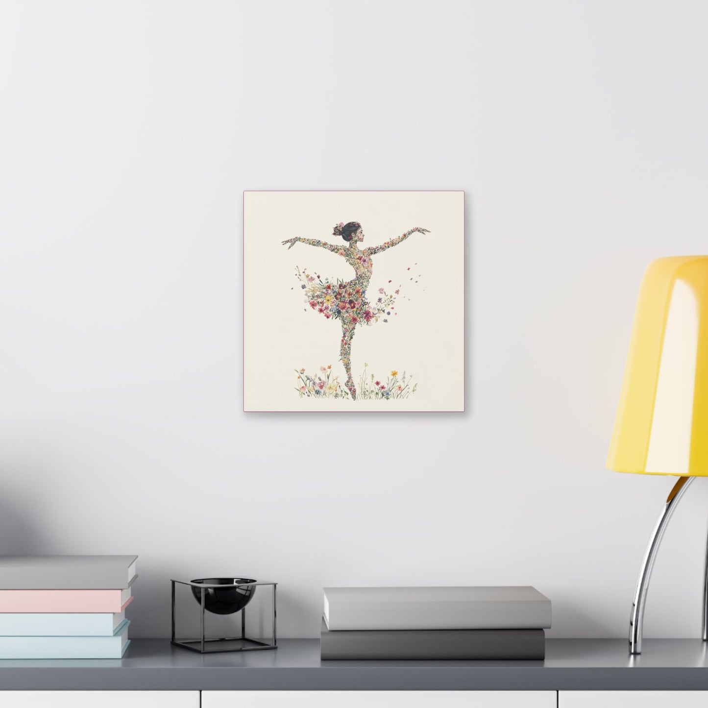 You Belong Among the Wild Flowers - On Point - Painting on Canvas