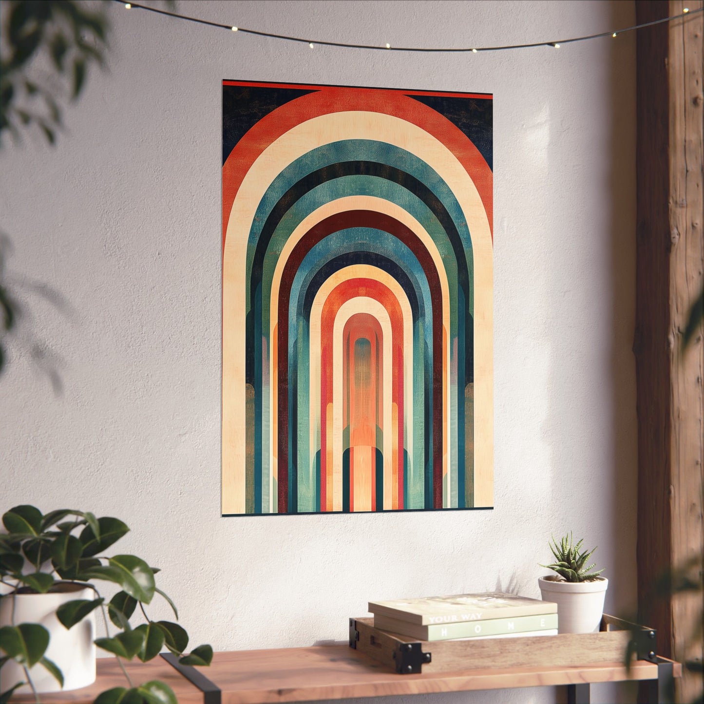 Doors of Perception Fine Art Print - Arches 11:11 - Bauhaus - Bohemian Wall Art - Modern Art - Matte Vertical Poster